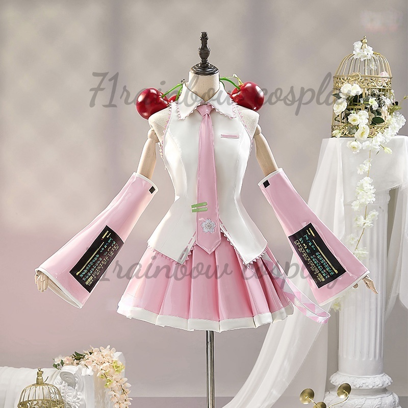 Anime Cosplay Miku - Sakura Mikuu Cosplay Kostümleri Mikuu Üniformaları