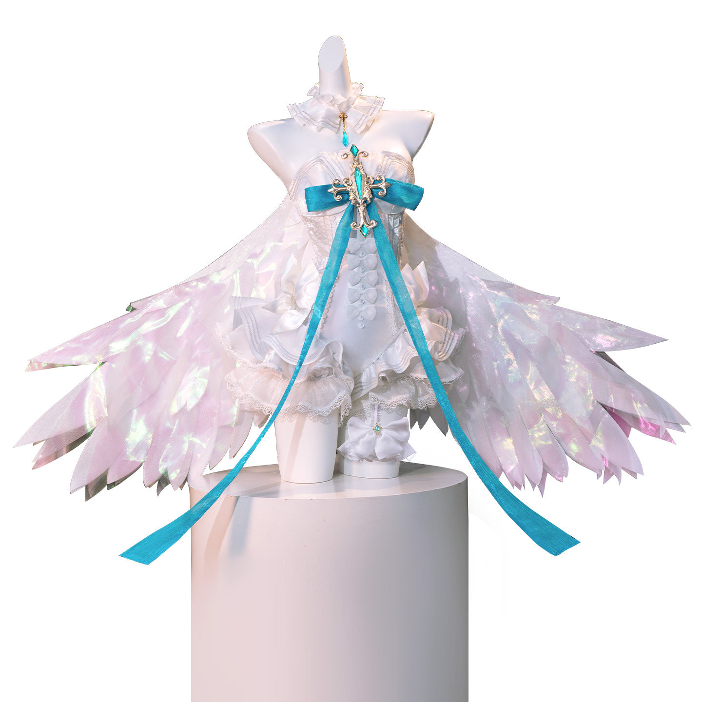 Anime Cosplay Miku - Miku Zarif Kanatları Tatlı Gelecek Melek