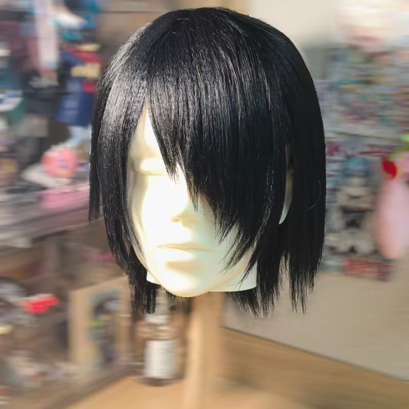 Cosplay Anime Online - Anime Sasuke Boruto Cosplay Peruk Siyah