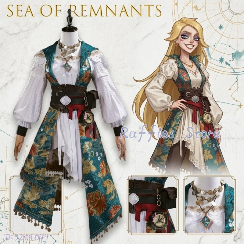 Anime Cosplay Ai - Kalanlar Denizi Ais Cosplay Kostüm Tam