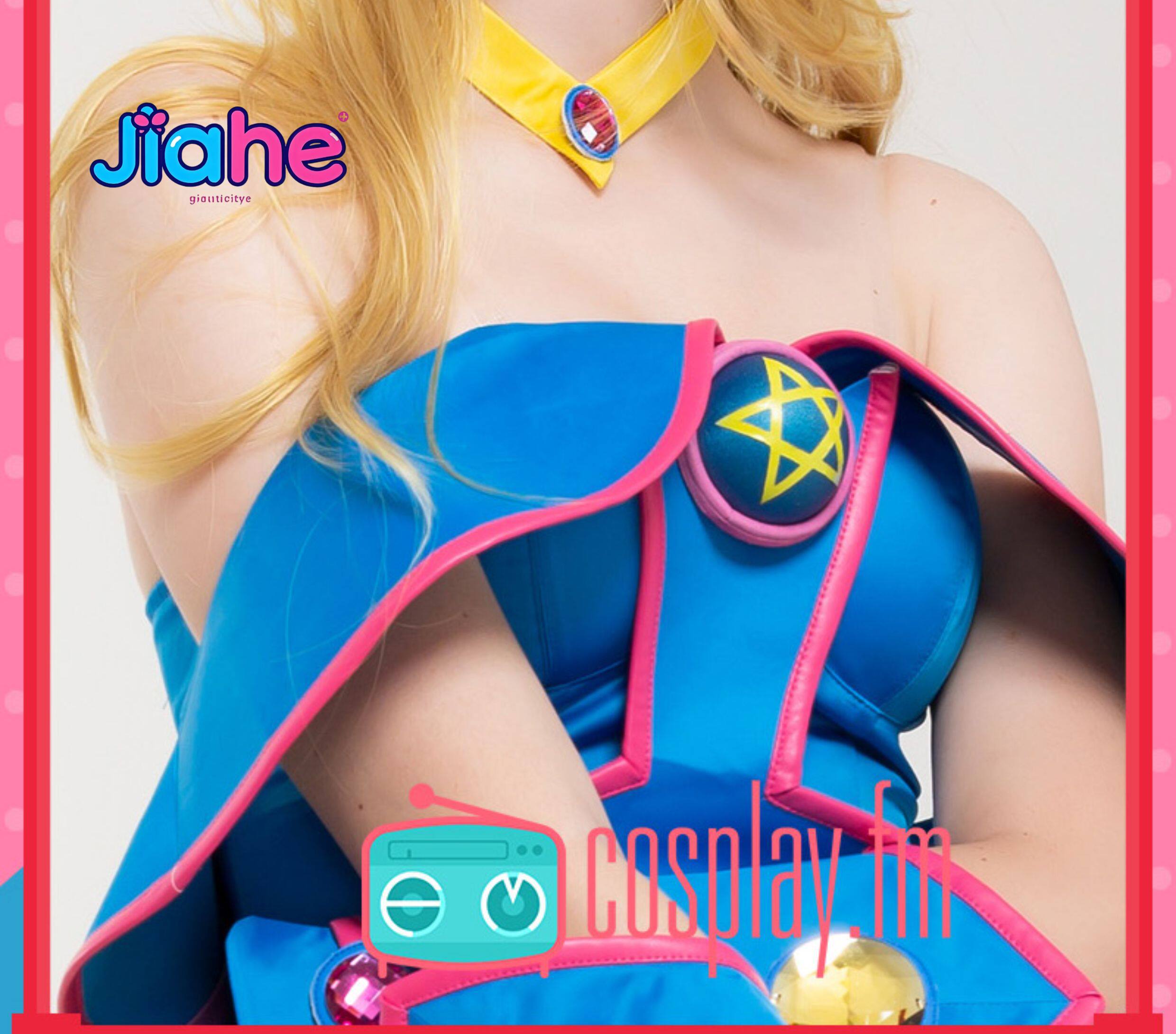 Anime Cosplay Girlfriend - Koyu Büyücü Kız Anime Yu-Gi-Oh Cosplay