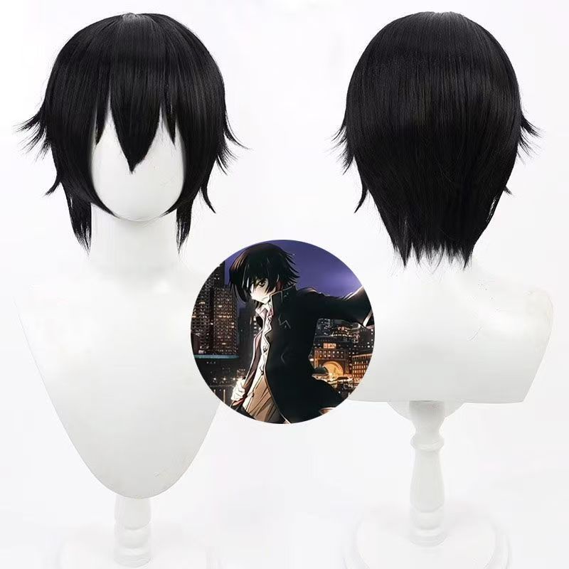 Cosplay Anime Online - Anime Lelouch Lamperouge Cosplay Peruk kısa