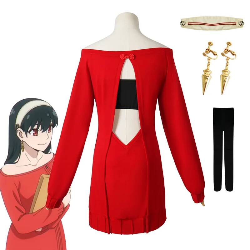 Anime Cosplay Yor Forger - Anime AİLE Cosplay Yor Forger Yor