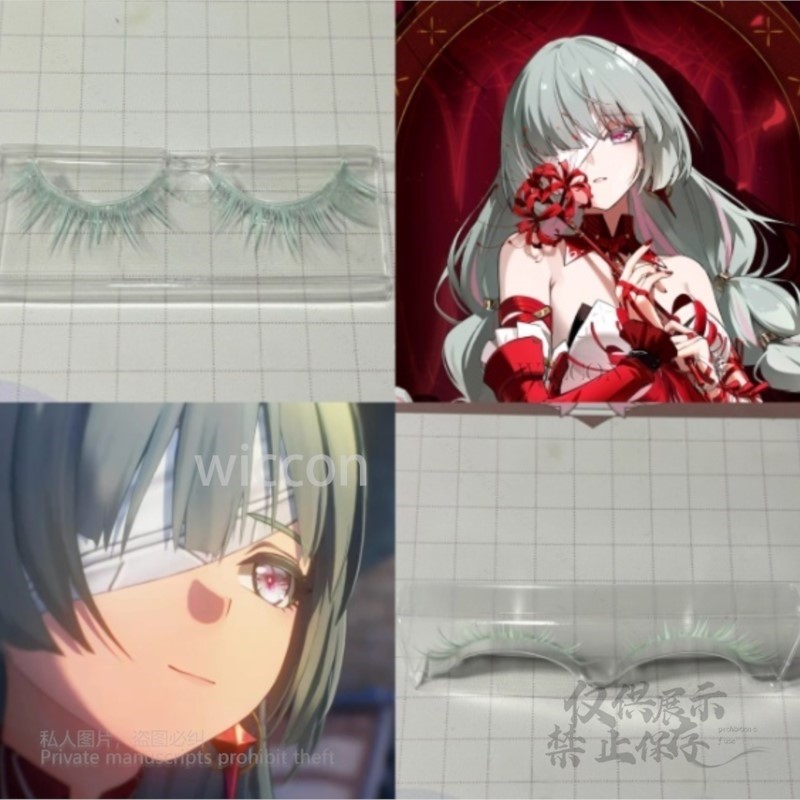 Anime Cosplay Costumes - Anime Phrolova Cosplay Peruk Yeşil Pembe