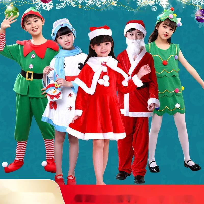 Anime Cosplay For Girls - Noel Noel Baba Ağacı Kar Adam
