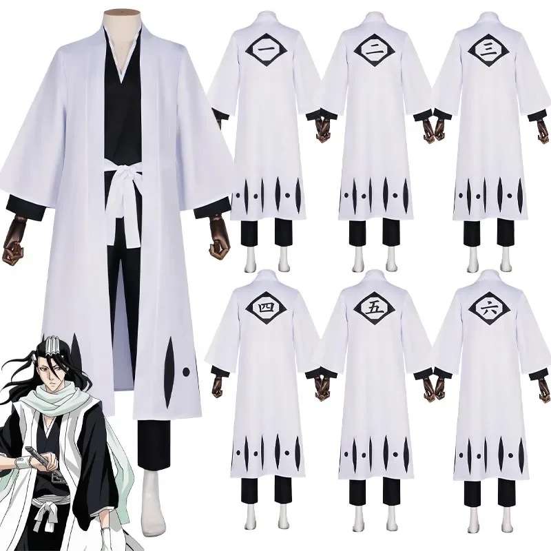Anime Cosplay Kimono - Bleach Anime Kaptan Karakter Cosplay Kostümü