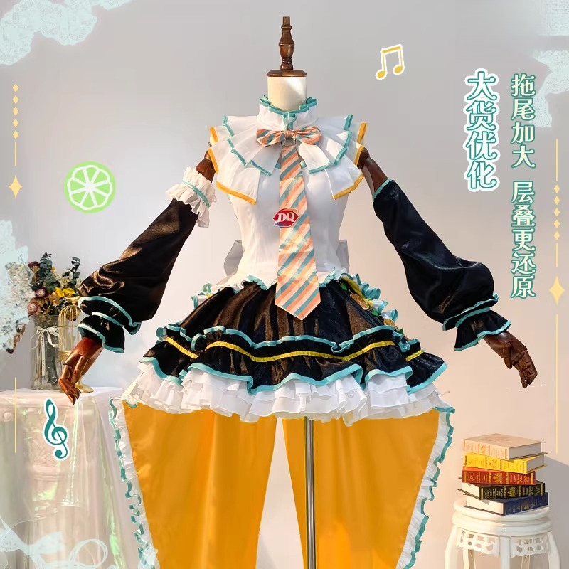Hatsune Miku Cosplay Kostüm Lo - Anime Cosplay Miku incelemesi ve fiyatı