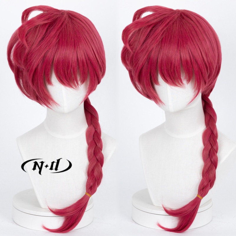 ND Ranma Saotome Cosplay Peruk - Anime Cosplay Red Hair incelemesi ve fiyatı