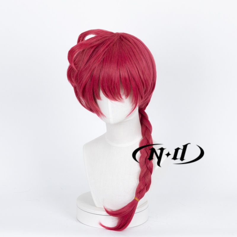 ND Ranma Saotome Cosplay Peruk - Anime Cosplay Red Hair incelemesi ve fiyatı