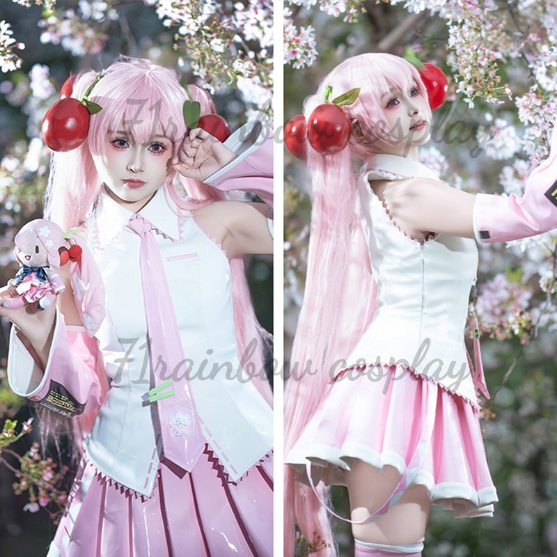 Sakura Mikuu Cosplay Kostümler - Anime Cosplay Miku incelemesi ve fiyatı