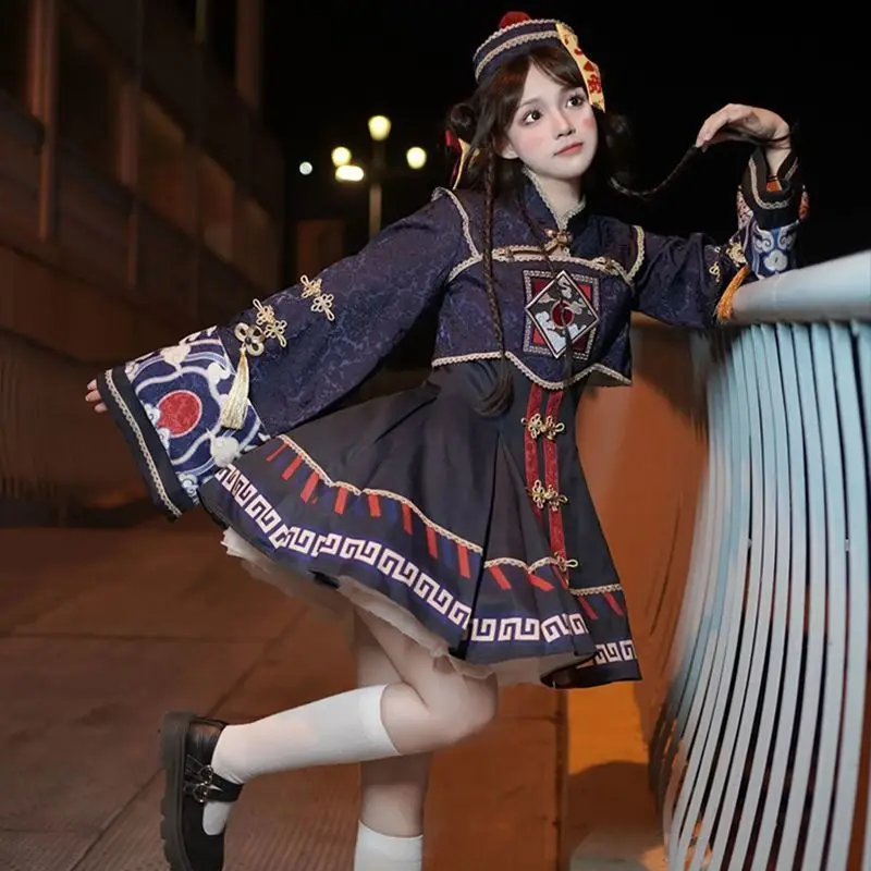 Lolita Çin Tarzı Tatlı Elbise  - Anime Cosplay Girlfriend incelemesi ve fiyatı