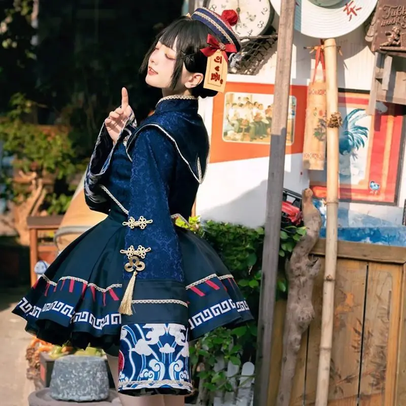 Lolita Çin Tarzı Tatlı Elbise  - Anime Cosplay Girlfriend incelemesi ve fiyatı