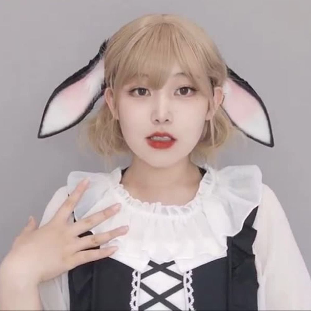 Anime Tavşan Kulakları Düşük K - Anime Cosplay Girl Photo incelemesi ve fiyatı