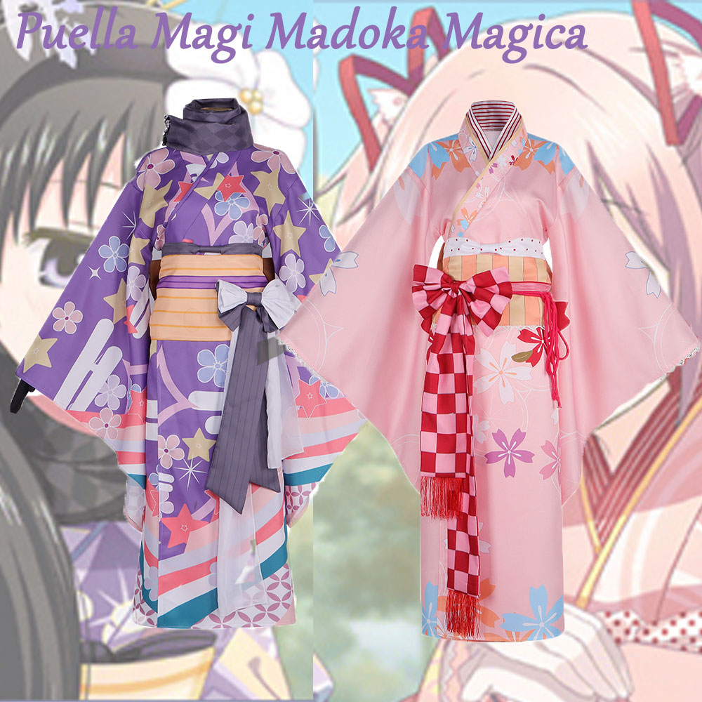 Puella Magi Madoka Magica Cosp - Anime Cosplay Kimono incelemesi ve fiyatı