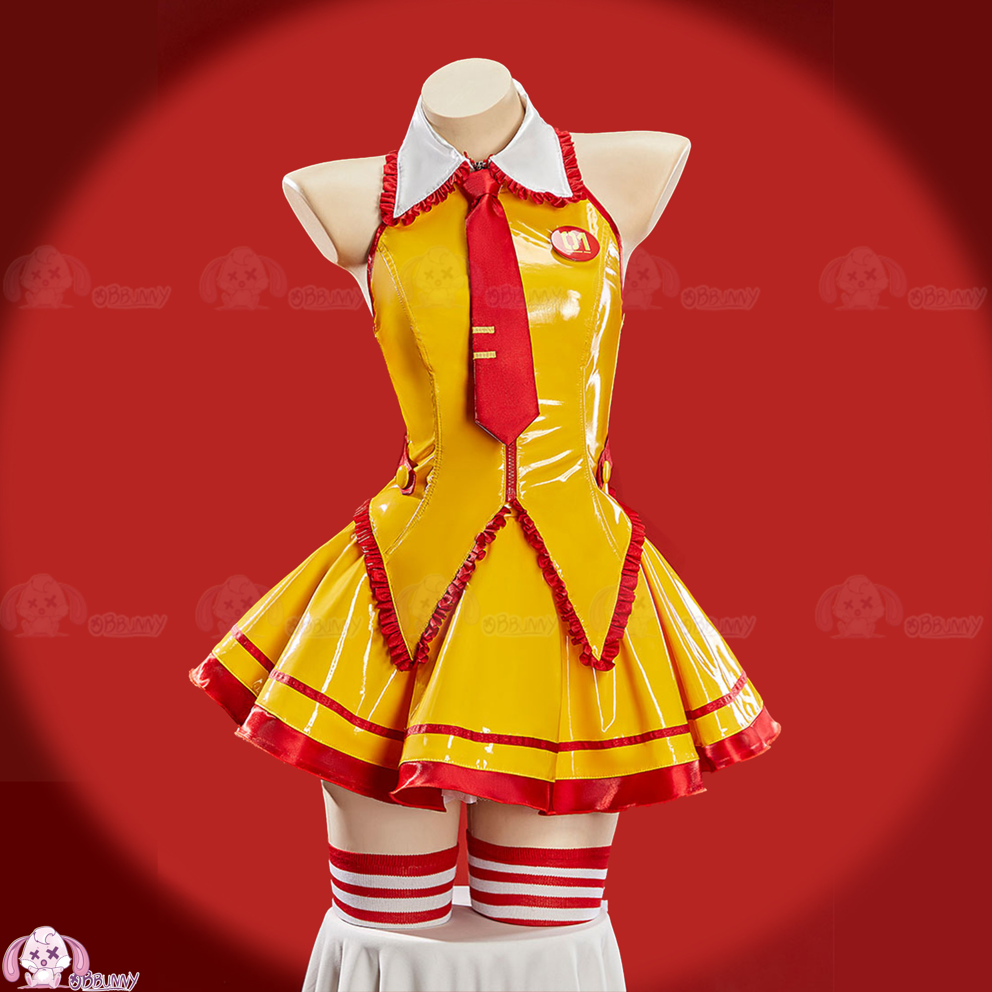 Miku Fanart Cosplay Kostüm PU  - Anime Cosplay Miku incelemesi ve fiyatı