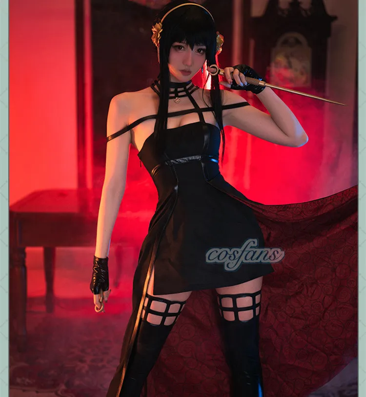 Spy X Aile Yor Forger Cosplay  - Anime Cosplay Yor Forger incelemesi ve fiyatı