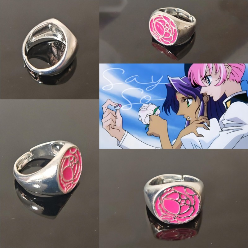 Pembe Gül Yüzük Tenjou Utena D - Anime Cosplay Girlfriend incelemesi ve fiyatı