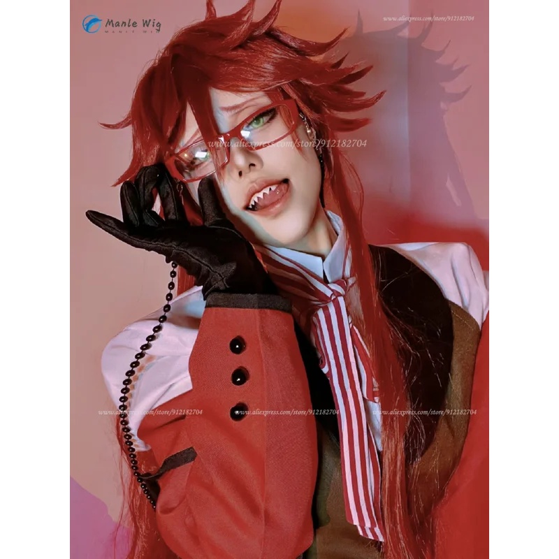 z;3,d'5,g\7/Grelle Sutcliff An - Anime Cosplay Red Hair incelemesi ve fiyatı