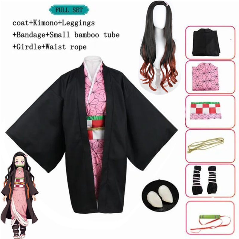 Anime Nezuko Cosplay Kamado Ne - Demon Slayer Haori incelemesi ve fiyatı