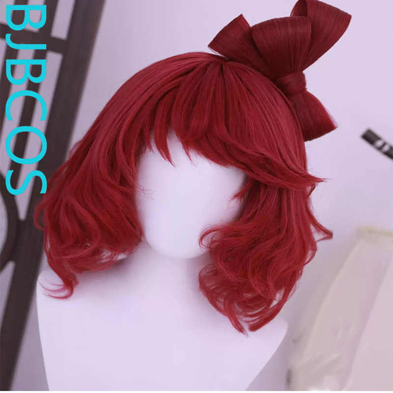 [Stilize Peruk] Huang Yueying  - Anime Cosplay Red Hair incelemesi ve fiyatı