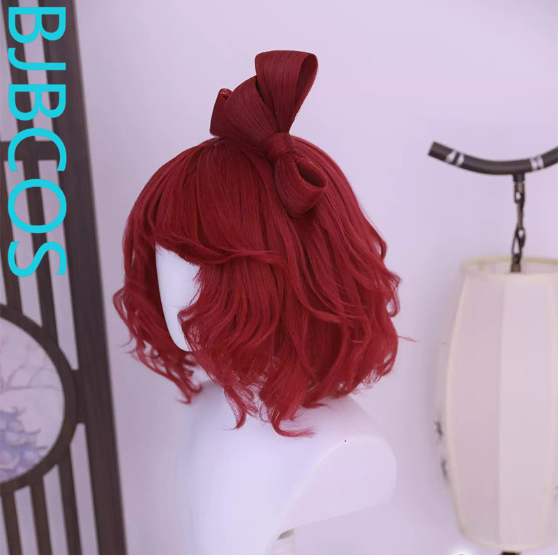 [Stilize Peruk] Huang Yueying  - Anime Cosplay Red Hair incelemesi ve fiyatı