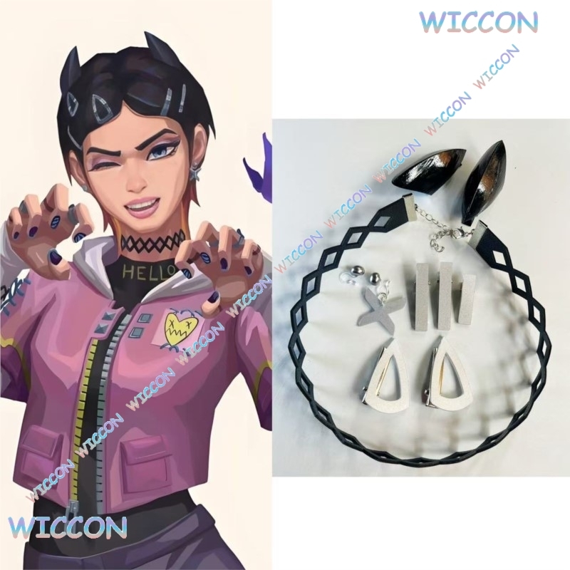Valorant Karanfil Klip Yaka Ke - Anime Cosplay Manga incelemesi ve fiyatı