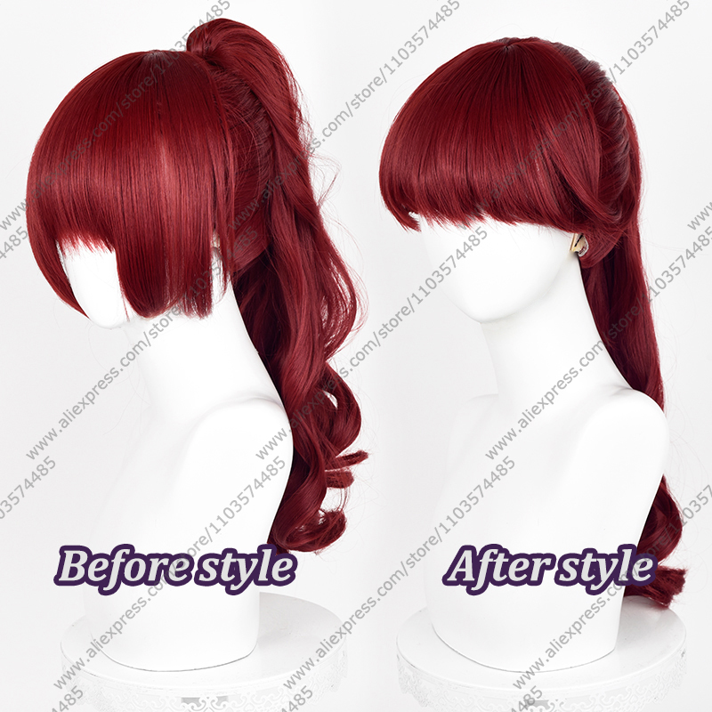 Anime Kasumi Yoshizawa Cosplay - Anime Cosplay Red Hair incelemesi ve fiyatı